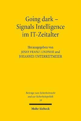 bokomslag Going dark - Signals Intelligence im IT-Zeitalter