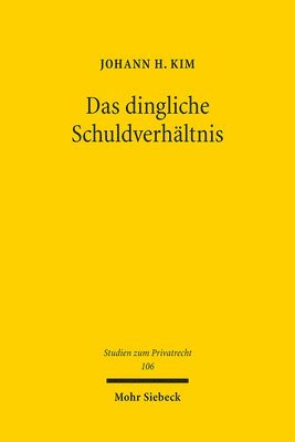 Das dingliche Schuldverhltnis 1