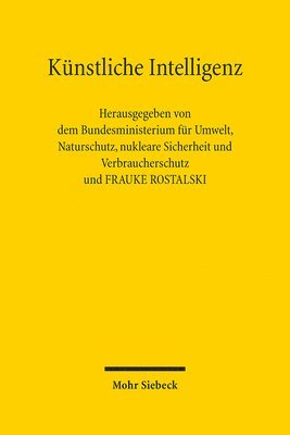 Bundesministerium der Justiz und für Verbraucherschutz, Frauke Rostalski, Bundesministerium der Justiz und fur Verbraucherschutz - Künstliche Intelligenz, Inbunden