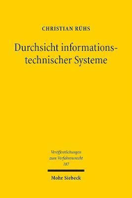 Durchsicht informationstechnischer Systeme 1