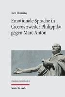 bokomslag Emotionale Sprache in Ciceros zweiter Philippika gegen Marc Anton