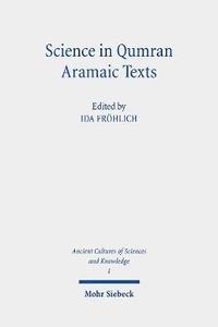bokomslag Science in Qumran Aramaic Texts