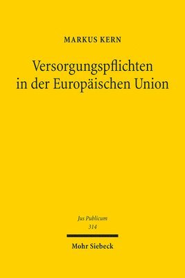 bokomslag Versorgungspflichten in der Europäischen Union