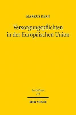Versorgungspflichten in der Europischen Union 1