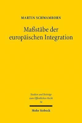 Mastbe der europischen Integration 1