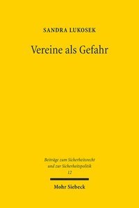 bokomslag Vereine als Gefahr