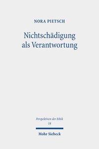 bokomslag Nichtschädigung als Verantwortung
