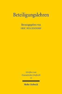 Eric Hilgendorf, Genlin Liang - Beteiligungslehren, Häftad