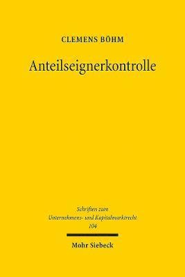 Anteilseignerkontrolle