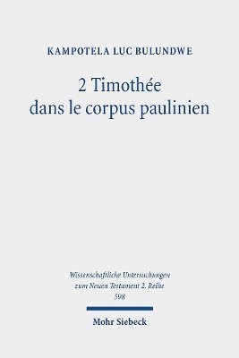 bokomslag 2 Timothe dans le corpus paulinien