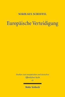 bokomslag Europische Verteidigung