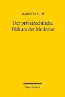 bokomslag Der privatrechtliche Diskurs der Moderne