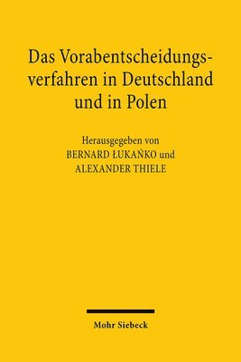 bokomslag Das Vorabentscheidungsverfahren in Deutschland und in Polen