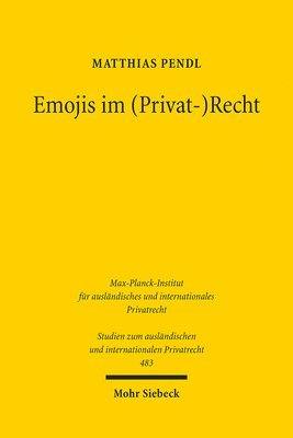 bokomslag Emojis im (Privat-)Recht