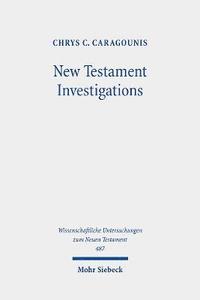 bokomslag New Testament Investigations