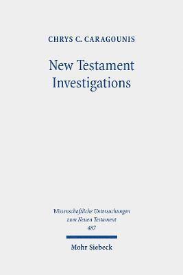 New Testament Investigations 1