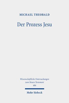 bokomslag Der Prozess Jesu