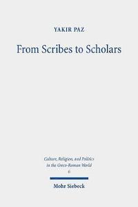 bokomslag From Scribes to Scholars