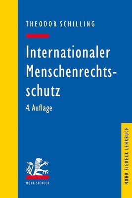 Theodor Schilling - Internationaler Menschenrechtsschutz, Häftad