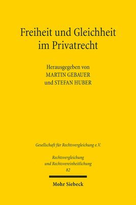 bokomslag Freiheit und Gleichheit im Privatrecht