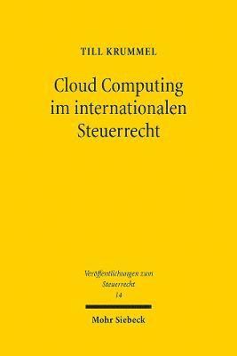 Cloud Computing im internationalen Steuerrecht 1