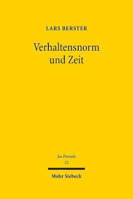 Verhaltensnorm und Zeit