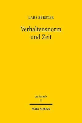 Verhaltensnorm und Zeit 1