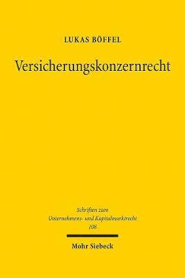 Versicherungskonzernrecht
