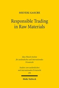 bokomslag Responsible Trading in Raw Materials