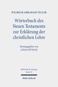 bokomslag Wrterbuch des Neuen Testaments zur Erklrung der christlichen Lehre