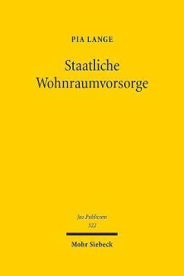 Staatliche Wohnraumvorsorge 1