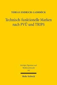 bokomslag Technisch-funktionelle Marken nach PV und TRIPS