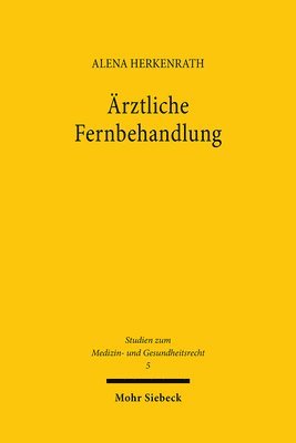 bokomslag rztliche Fernbehandlung