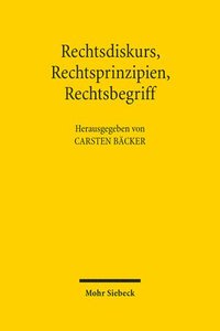 bokomslag Rechtsdiskurs, Rechtsprinzipien, Rechtsbegriff