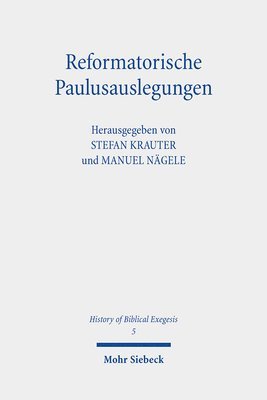 bokomslag Reformatorische Paulusauslegungen