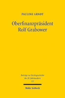 bokomslag Oberfinanzprsident Rolf Grabower