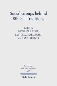 bokomslag Social Groups behind Biblical Traditions