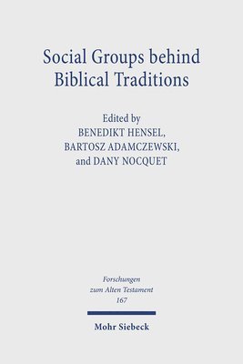 bokomslag Social Groups behind Biblical Traditions