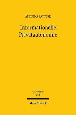 Informationelle Privatautonomie