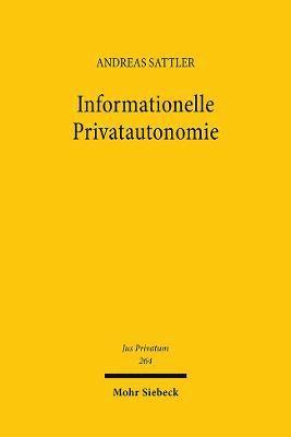 Informationelle Privatautonomie 1