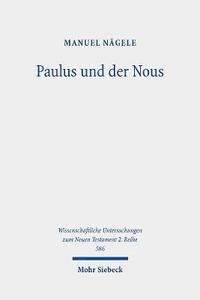 bokomslag Paulus und der Nous