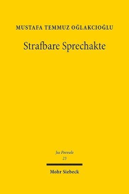 Strafbare Sprechakte 1