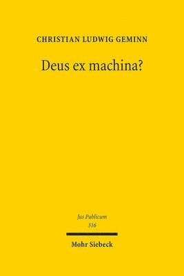Christian Ludwig Geminn - Deus ex machina?, Inbunden