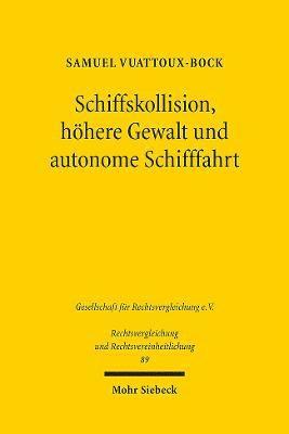 bokomslag Schiffskollision, hhere Gewalt und autonome Schifffahrt