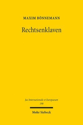 Maxim Bönnemann - Rechtsenklaven, Häftad
