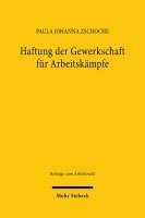 bokomslag Haftung der Gewerkschaft fr Arbeitskmpfe