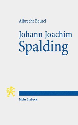 bokomslag Johann Joachim Spalding