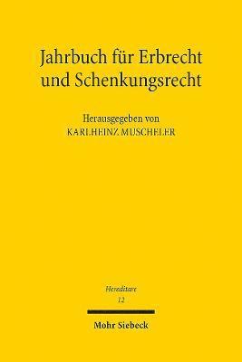 Jahrbuch für Erbrecht und Schenkungsrecht