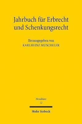 Jahrbuch fr Erbrecht und Schenkungsrecht 1