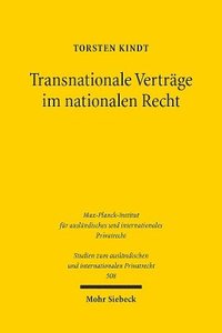 bokomslag Transnationale Vertrge im nationalen Recht